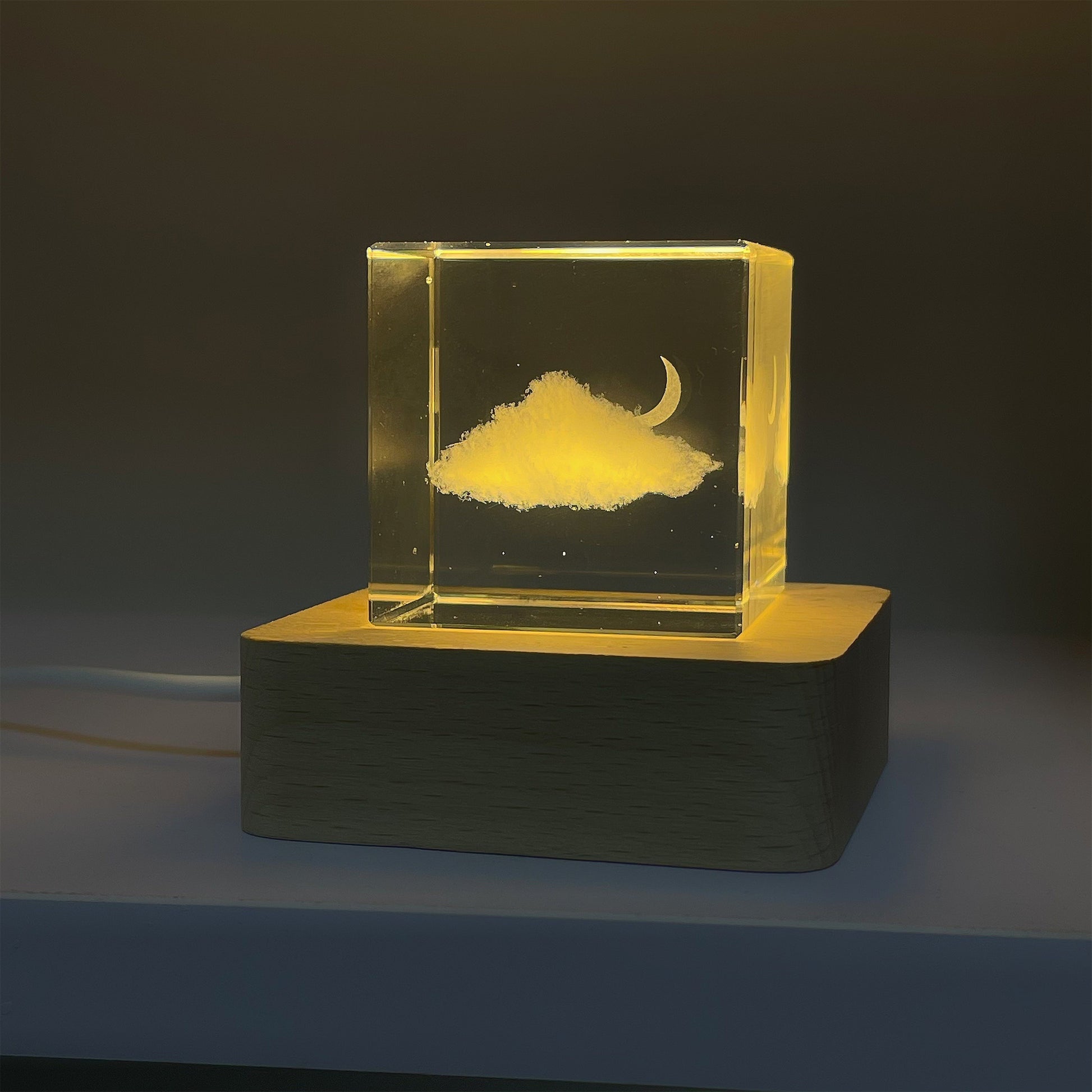 Moon & Cloud Lamp - NovaNook