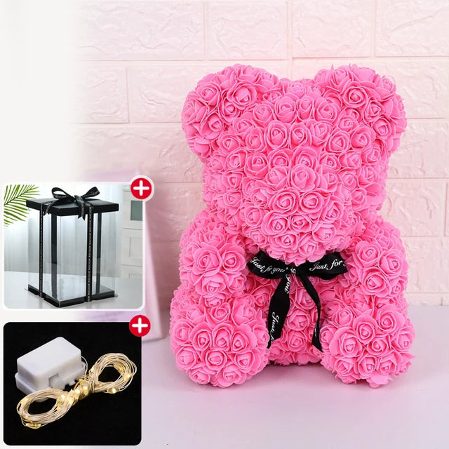  Rose Teddy Bear 