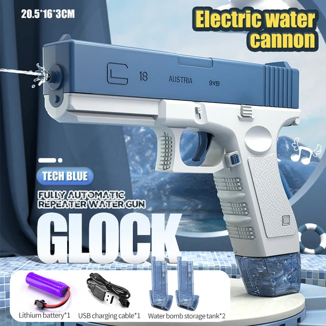  M16/Glock Electric Water Gun 