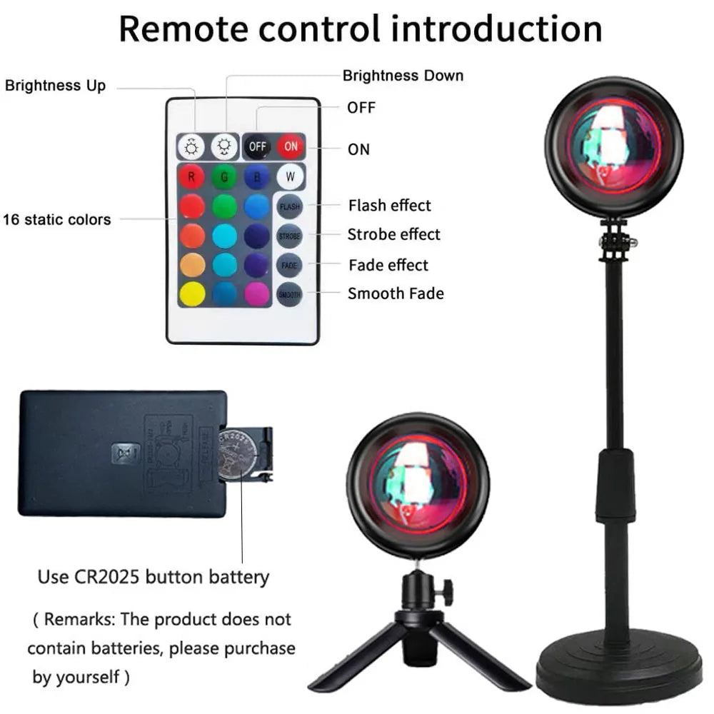 Sunset Projector Lamp 